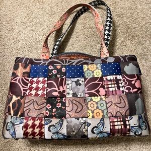 EUC 2009 Harveys Seatbelt bag limited edition “patch work” shoulder bag